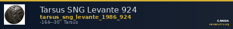 Tarsus SNG Levante 924 — CANOA