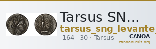 Tarsus SNG Levante 925 — CANOA