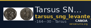 Tarsus SNG Levante 925 — CANOA