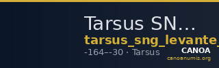 Tarsus SNG Levante 939 — CANOA