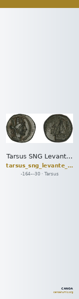 Tarsus SNG Levante 940-61, 933-8 — CANOA