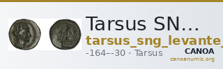 Tarsus SNG Levante 940-61, 933-8 — CANOA