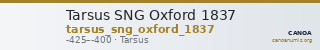 Tarsus SNG Oxford 1837 — CANOA