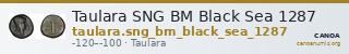 Taulara SNG BM Black Sea 1287 — CANOA