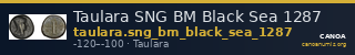 Taulara SNG BM Black Sea 1287 — CANOA