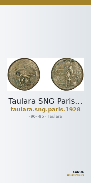 Taulara SNG Paris 1928 — CANOA