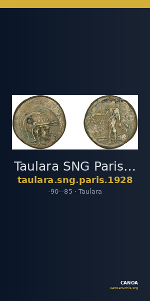 Taulara SNG Paris 1928 — CANOA