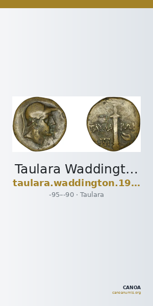 Taulara Waddington 1925 3-4 — CANOA