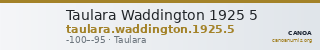 Taulara Waddington 1925 5 — CANOA