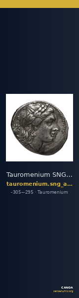Tauromenium SNG ANS 1121-1123 — CANOA