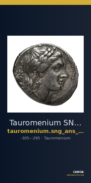 Tauromenium SNG ANS 1121-1123 — CANOA