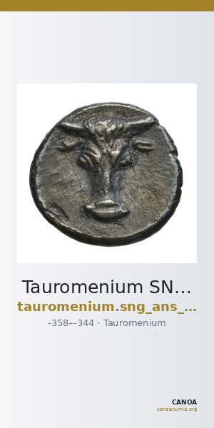 Tauromenium SNG ANS 1124 — CANOA