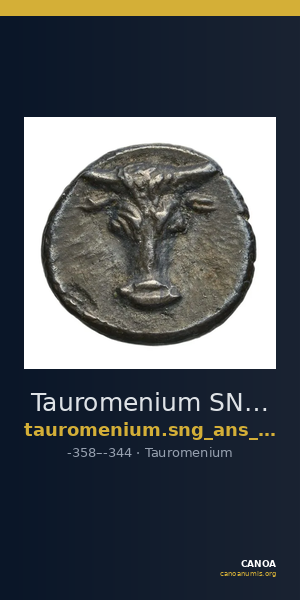 Tauromenium SNG ANS 1124 — CANOA