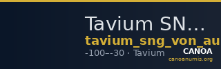 Tavium SNG von Aulock 6237 — CANOA