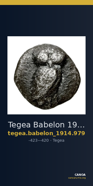 Tegea Babelon 1914 979 — CANOA