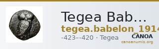 Tegea Babelon 1914 979 — CANOA