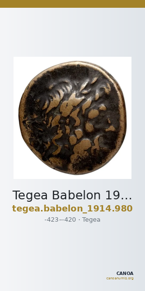 Tegea Babelon 1914 980 — CANOA