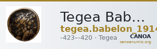 Tegea Babelon 1914 980 — CANOA