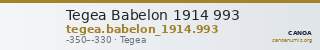 Tegea Babelon 1914 993 — CANOA