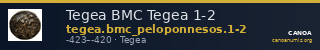 Tegea BMC Tegea 1-2 — CANOA