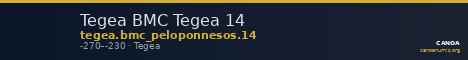 Tegea BMC Tegea 14 — CANOA