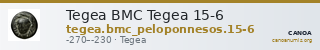 Tegea BMC Tegea 15-6 — CANOA