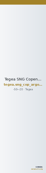 Tegea SNG Copenhagen Tegea 306 — CANOA