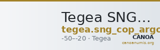 Tegea SNG Copenhagen Tegea 306 — CANOA