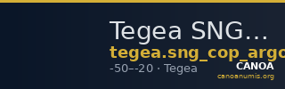 Tegea SNG Copenhagen Tegea 306 — CANOA