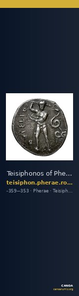 Teisiphonos of Pherae Pherae Rogers 1932 527-530 — CANOA