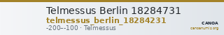 Telmessus Berlin 18284731 — CANOA