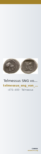 Telmessus SNG von Aulock 4199 — CANOA