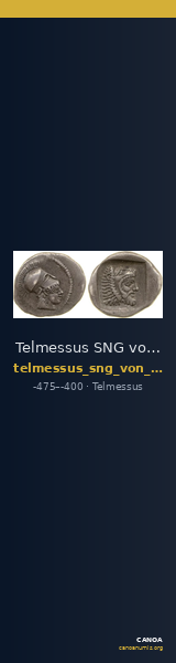 Telmessus SNG von Aulock 4199 — CANOA