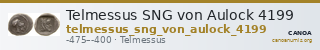 Telmessus SNG von Aulock 4199 — CANOA