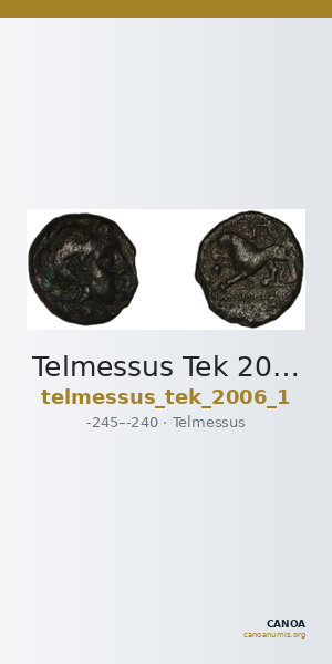 Telmessus Tek 2006 1 — CANOA