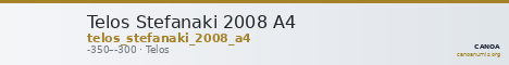 Telos Stefanaki 2008 A4 — CANOA