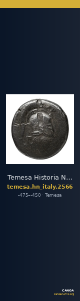 Temesa Historia Numorum Italy 2566 — CANOA