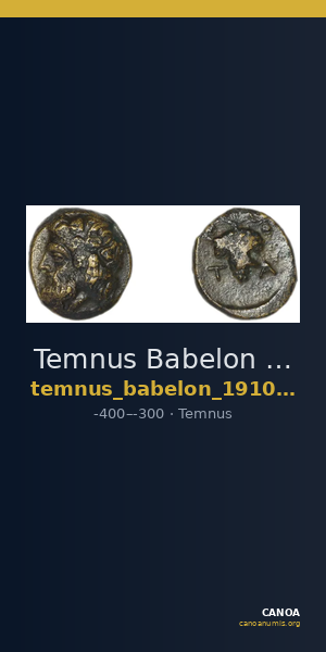 Temnus Babelon 1910 2073b — CANOA