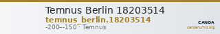 Temnus Berlin 18203514 — CANOA