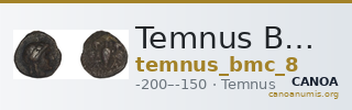 Temnus BMC Temnus 8 — CANOA