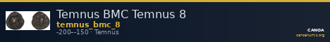 Temnus BMC Temnus 8 — CANOA