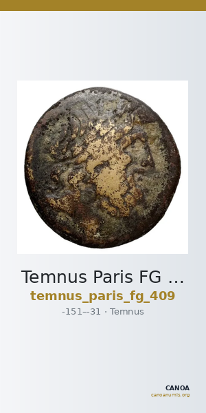 Temnus Paris FG 409 — CANOA