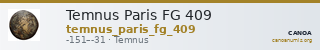 Temnus Paris FG 409 — CANOA