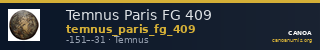 Temnus Paris FG 409 — CANOA