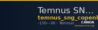 Temnus SNG Copenhagen Temnus 259 — CANOA