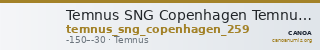 Temnus SNG Copenhagen Temnus 259 — CANOA