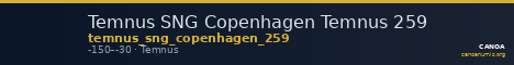 Temnus SNG Copenhagen Temnus 259 — CANOA