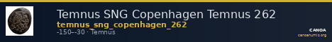 Temnus SNG Copenhagen Temnus 262 — CANOA
