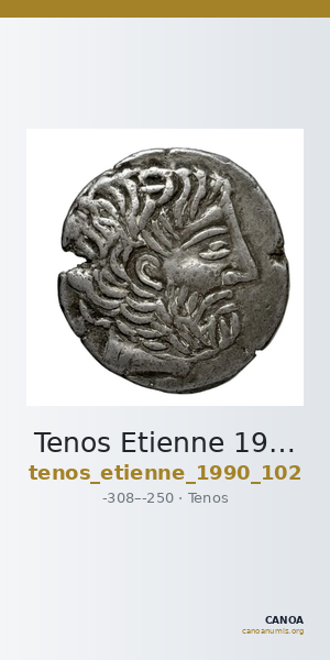 Tenos Etienne 1990 Période I, 102 — CANOA