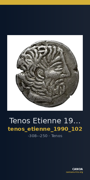 Tenos Etienne 1990 Période I, 102 — CANOA
